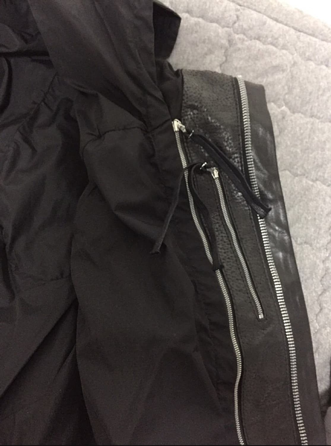 Oiled Body molded separable lining 레더자켓 상품이미지7