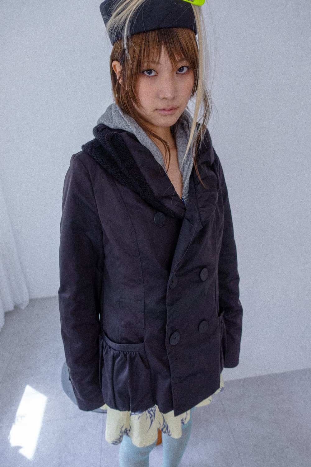 Calvin Klein big button jacket 상품이미지3