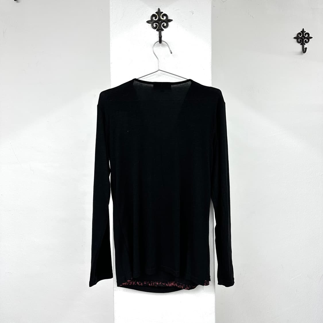 Devil in bass leopard drape sleeve 상품이미지5