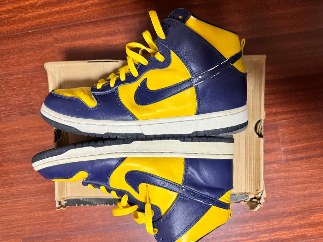 [290] 1999 빈티지 덩크 하이 미시건 상품이미지5