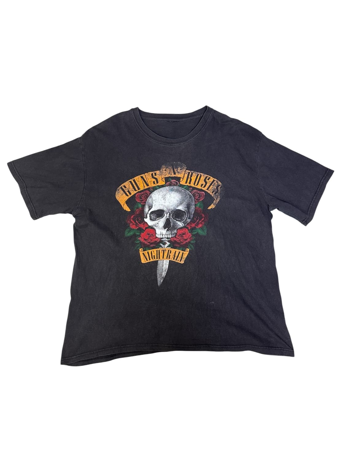 빈티지 건즈앤로지스 GUNS N ROSES NIGHT RAIN 밴드티 L 상품이미지1