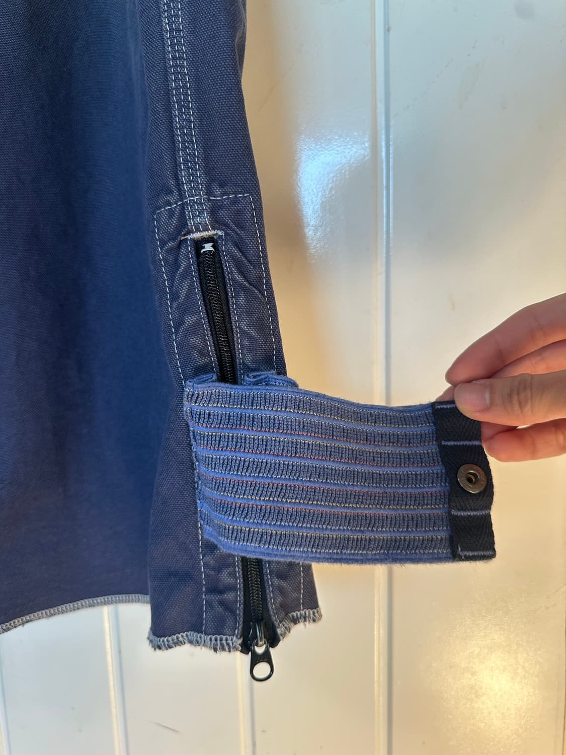 캐피탈 데님 리페어 팬츠 NAVY (Size 4) 상품이미지7