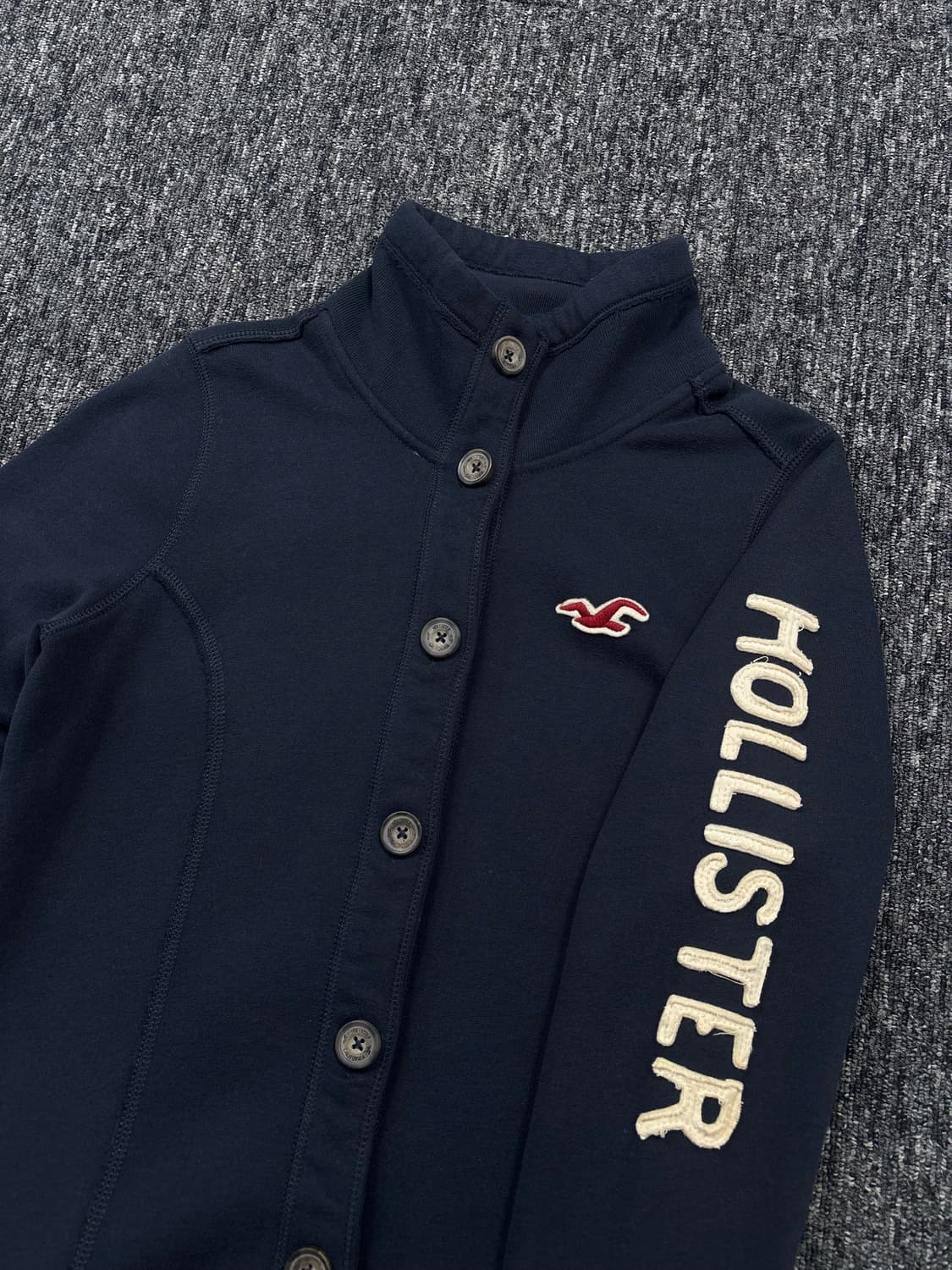 홀리스터 네이비 가디건 자켓 상품이미지5