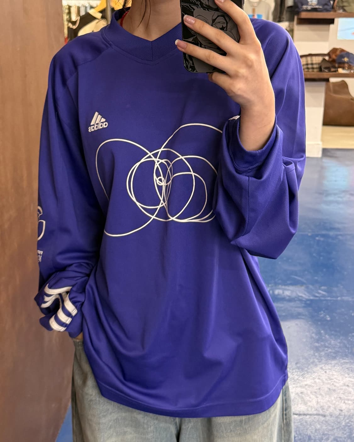 Adidas 아디다스 2002년도 한일 월드컵 퍼플 져지 상품이미지1