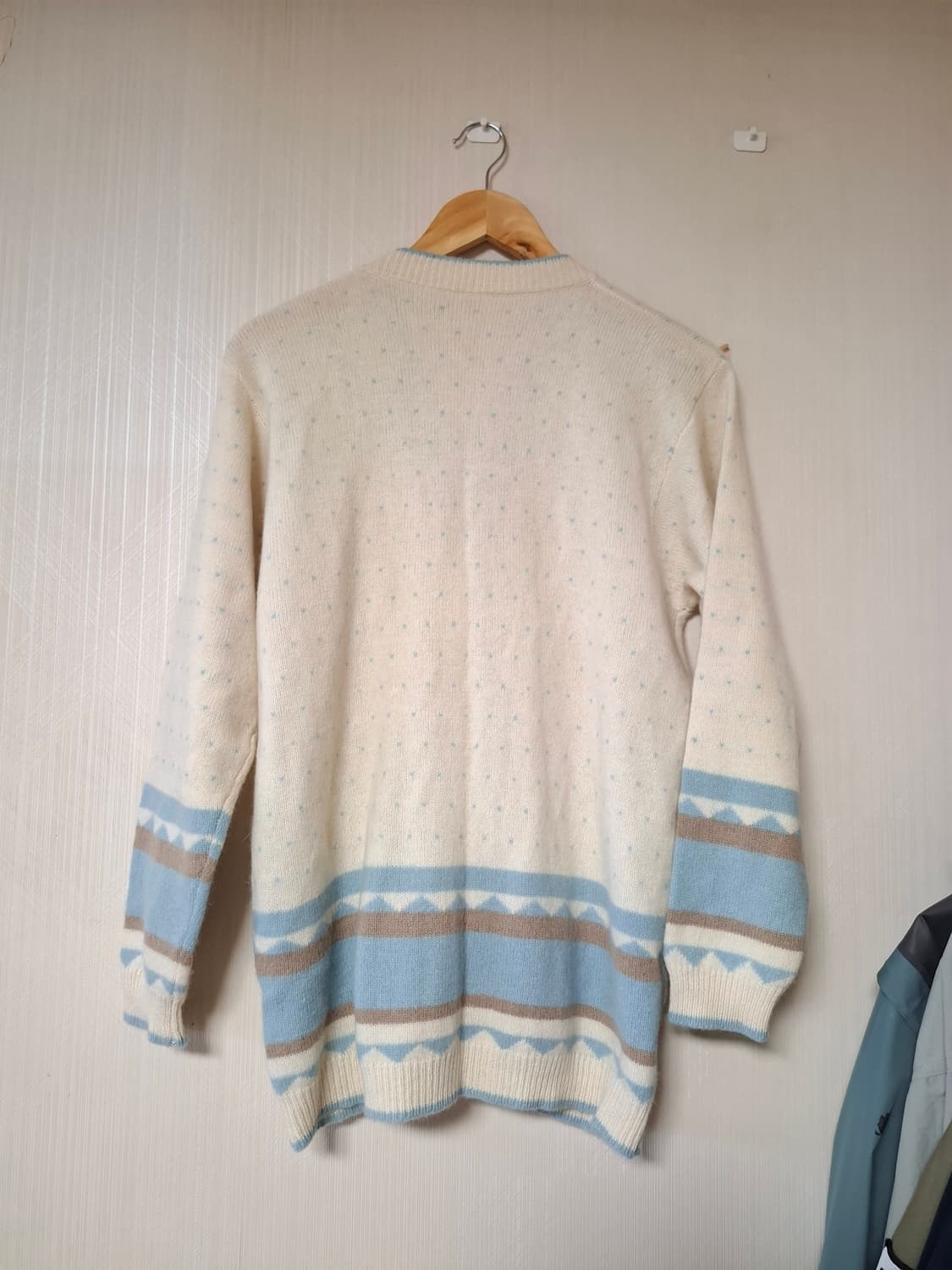 일본빈티지 헤어리한 모리걸 롱가디건 상품이미지10