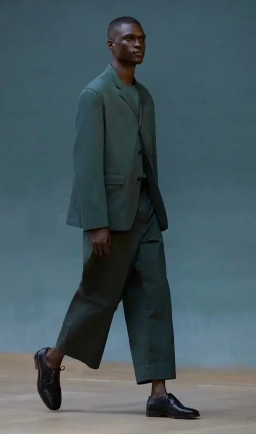 LEMAIRE 다크 그린 와이드 팬츠 L 상품이미지1