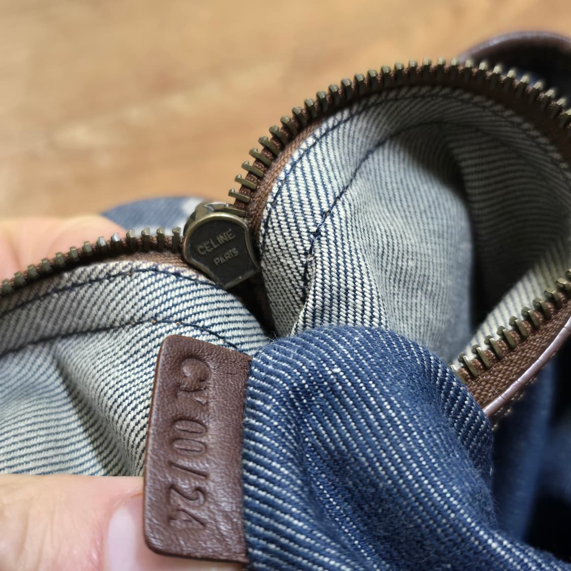 Celine 셀린느 가방 정품  데님 블라종 백 상품이미지9