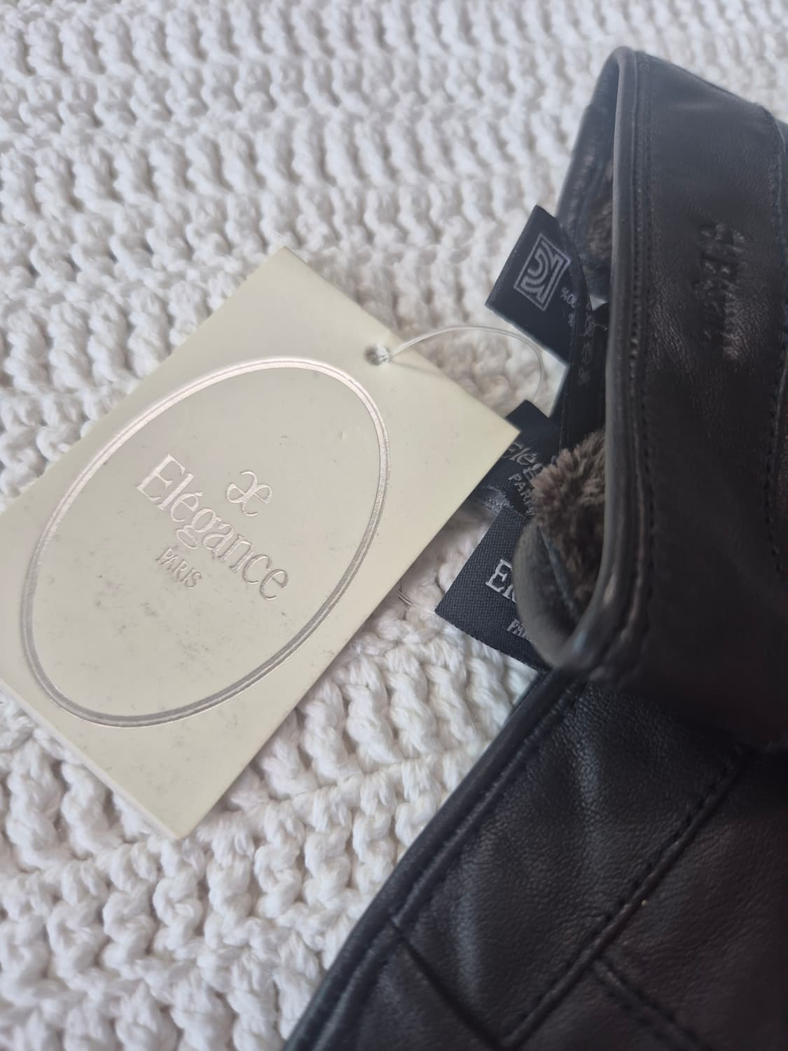 새상품)엘레강스양가죽장갑 상품이미지3