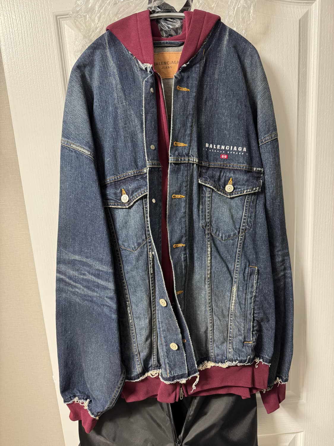 발렌시아가 레이어드 데님 자켓 상품이미지1