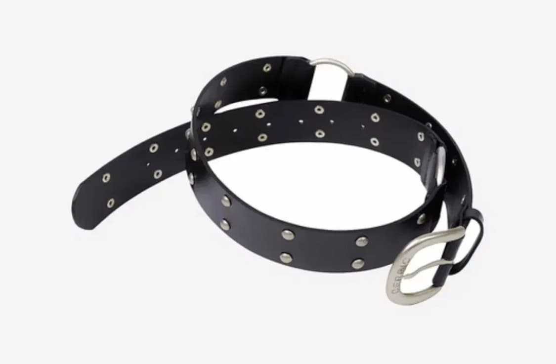 CERRIC 세릭 투링 스터드 벨트 블랙 상품이미지2