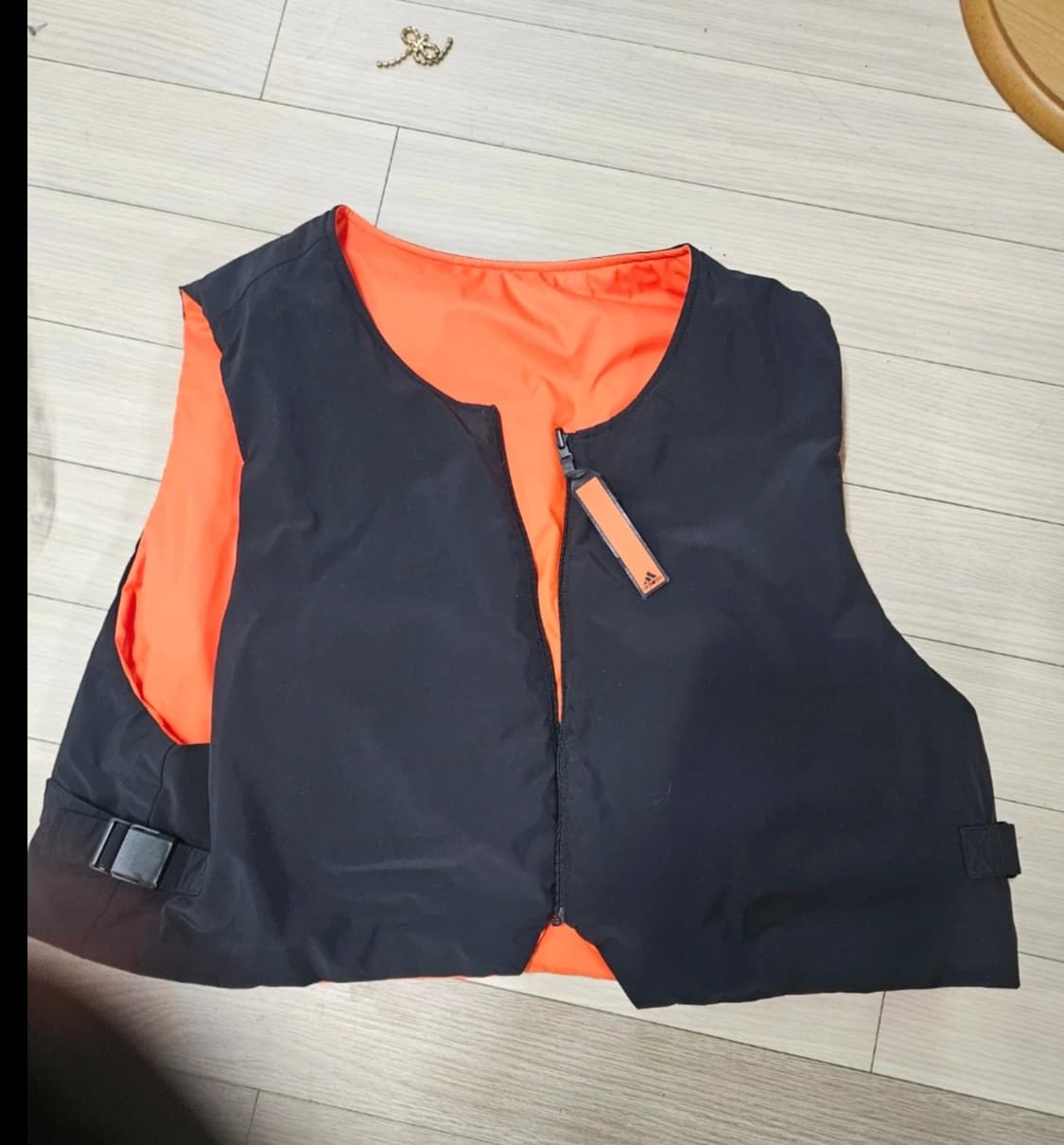 아디다스 마이쉘터 롱패딩 XL 블랙 90~100 상품이미지5