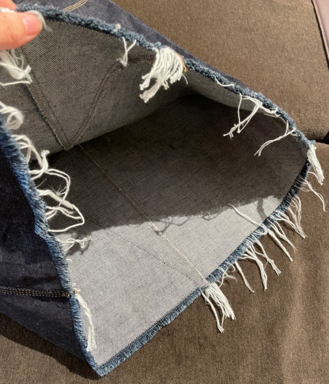 보테가베네타 데님 스커트  상품이미지7