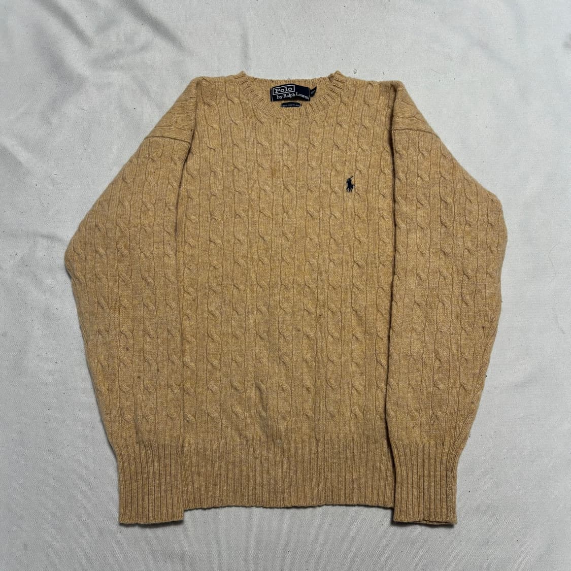 100 폴로랄프로렌 네이비 포니 셰틀런드 케이블 니트 상품이미지2