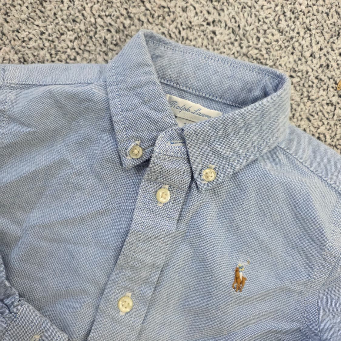 [24M] 폴로 랄프로렌 키즈 코튼 옥스퍼드 셔츠 남방 0119J 상품이미지2