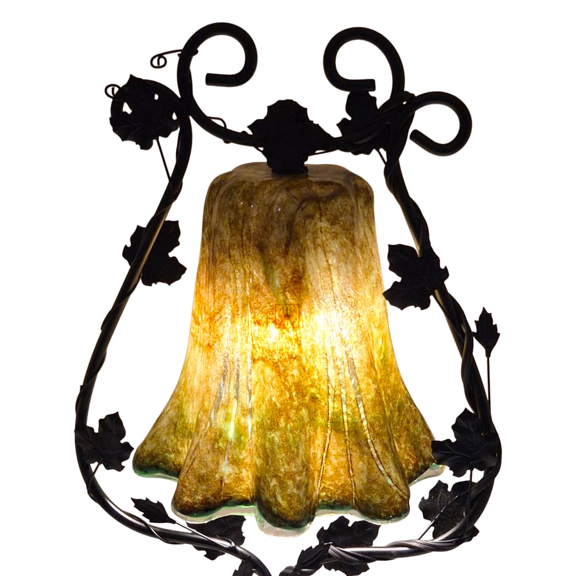 70s 한정 이와타 엔틱 포도 넝쿨 특대형 램프 상품이미지3