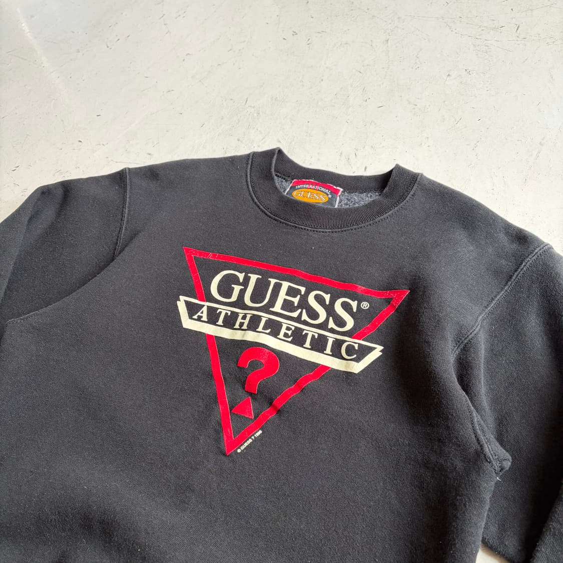 90s USA 게스 스포츠 빈티지 스웻셔츠 L 상품이미지4