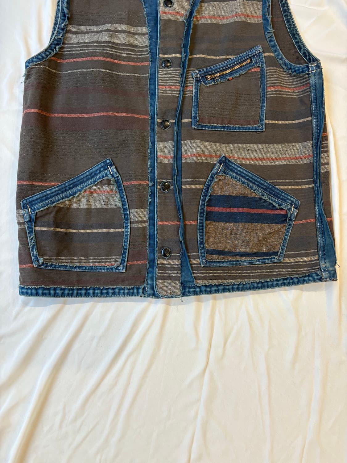 Kapital Kountry 패치워크 베스트 상품이미지5