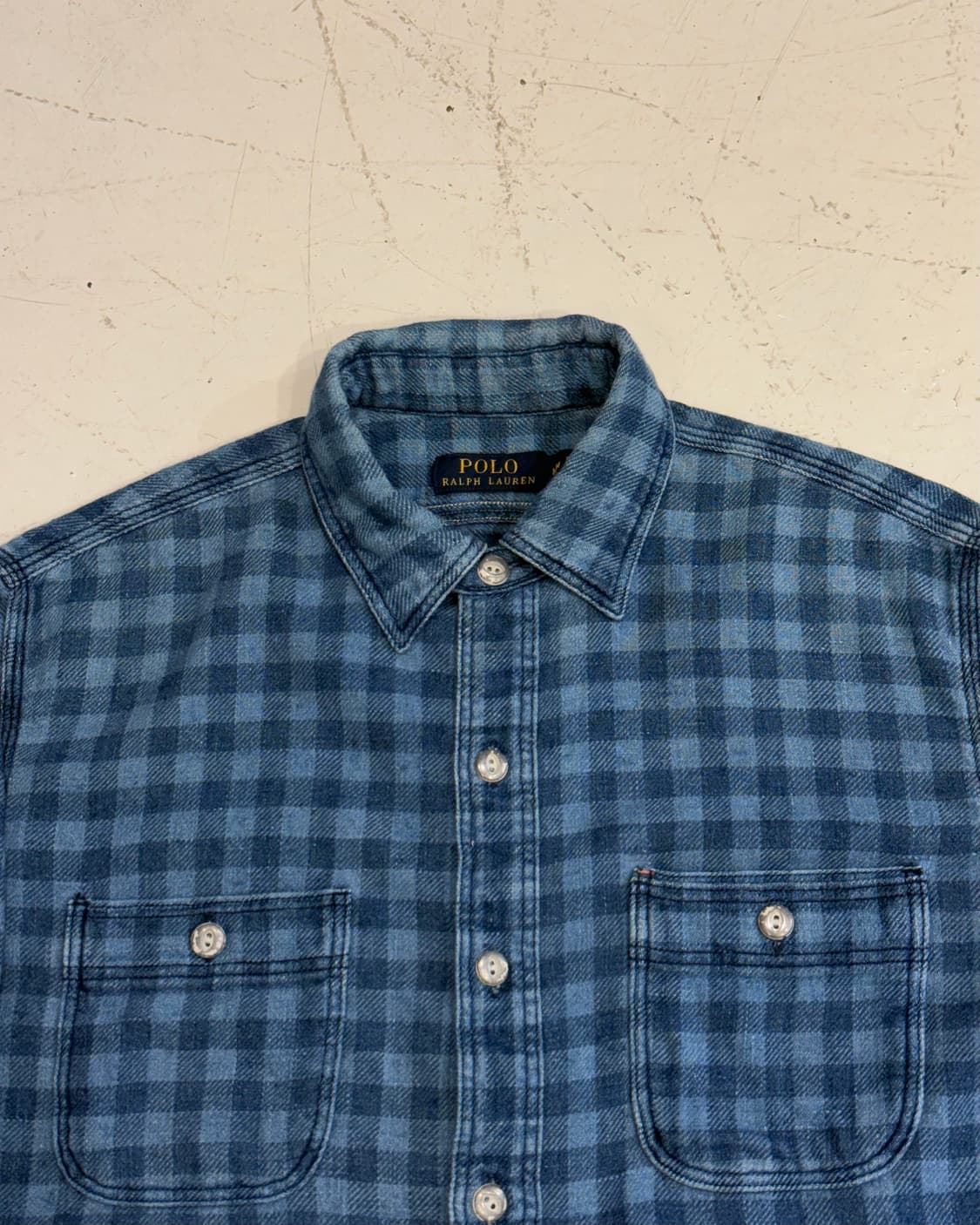 폴로 신형 깅엄체크 셔츠 상품이미지2