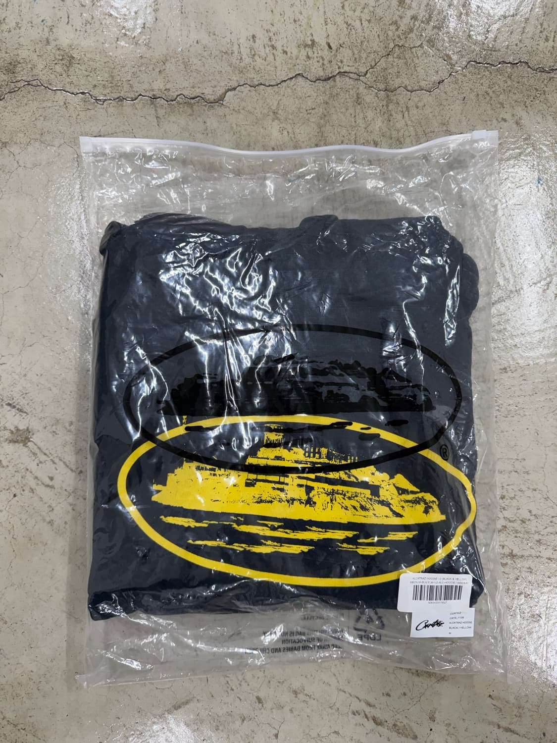 코르테이즈 corteiz 알카트라즈 후드티 옐로우 상품이미지2