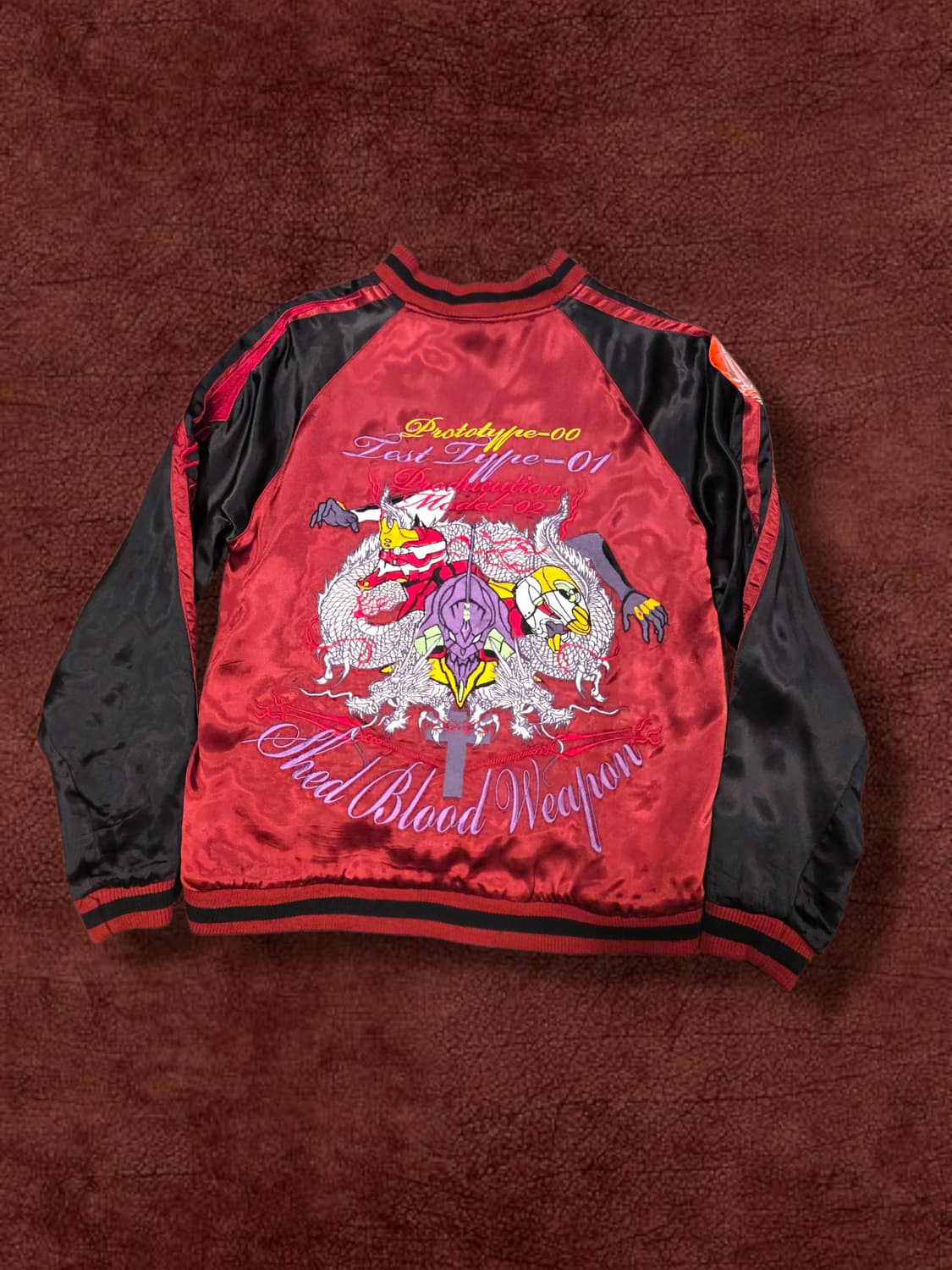 미야비 무스비 X 에반게리온 리버시블 스카잔 상품이미지1