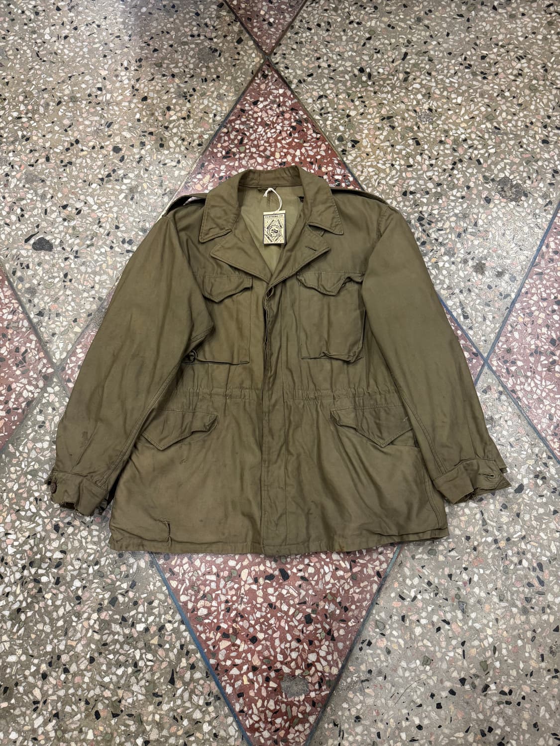 40s 오리지널 P.W M-43 필드자켓 (M) 상품이미지3