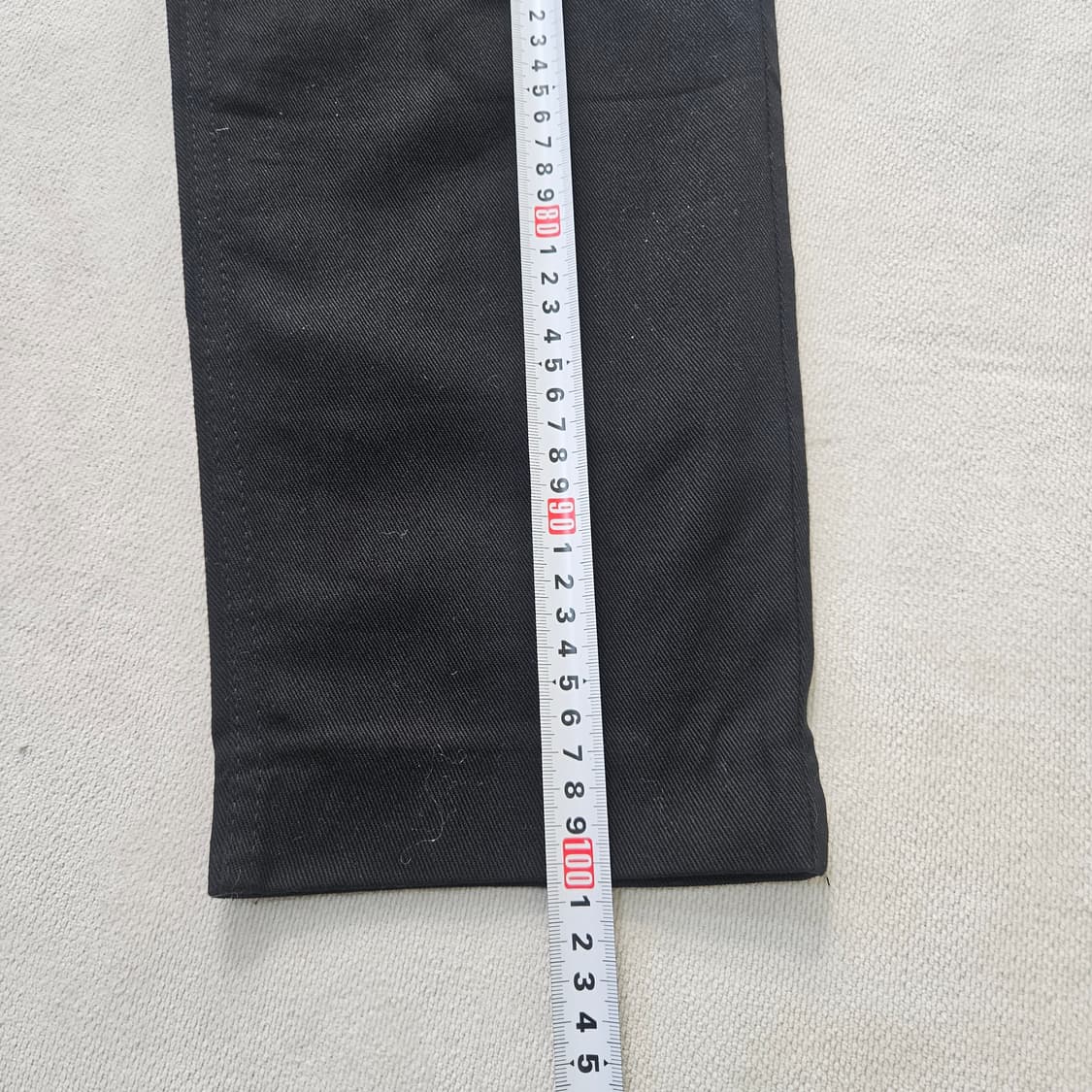 42 새상품 자라 블랙 코튼 팬츠 0330Y 상품이미지8