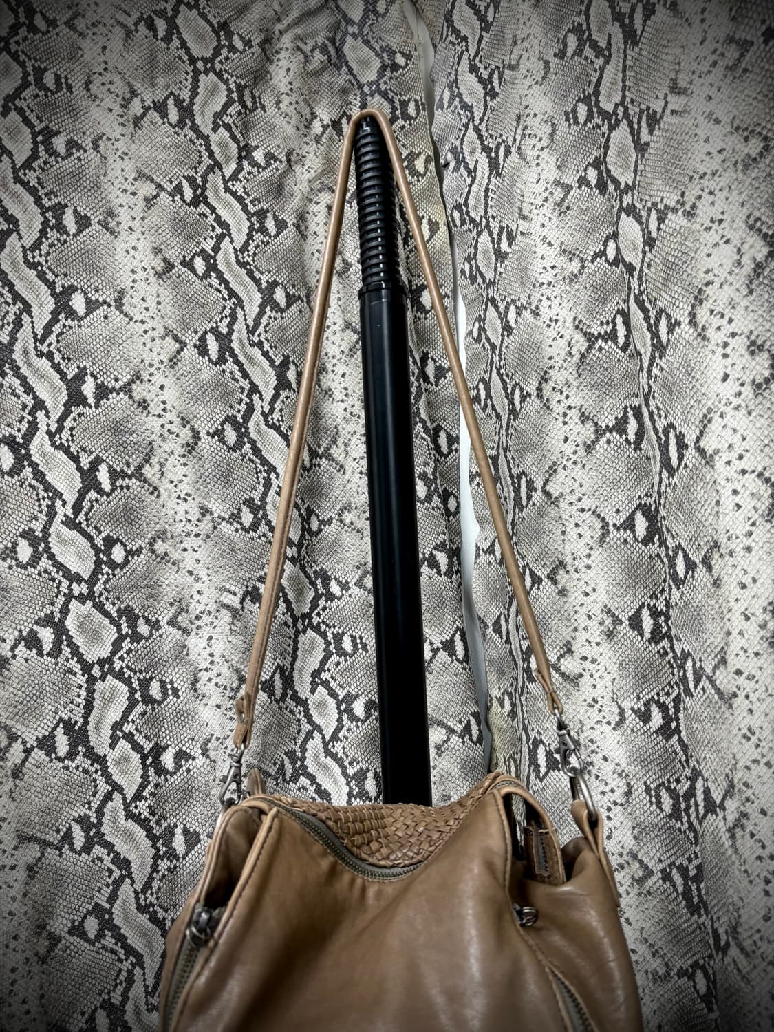 [Y2K Made in italy] Lamb Skin Zip Detail 상품이미지7