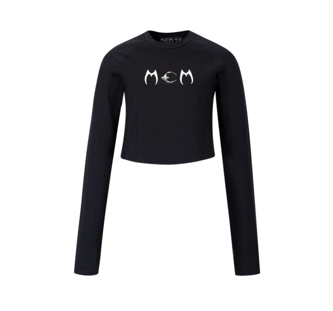 MCM x Thug Club 크롭 슬리브 블랙 상품이미지1