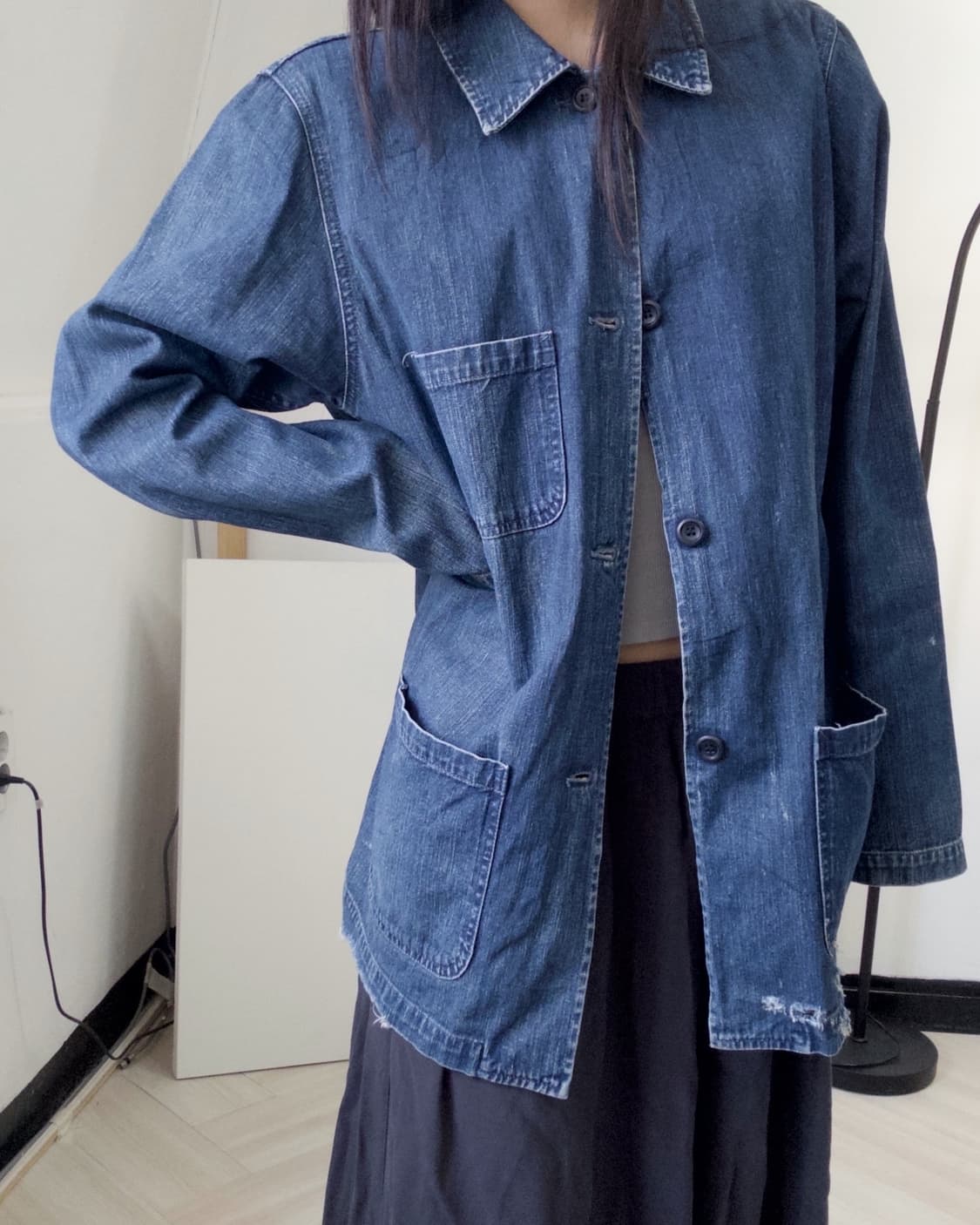 [BLUE WAY] DENIM COVERALL JACKET 상품이미지8