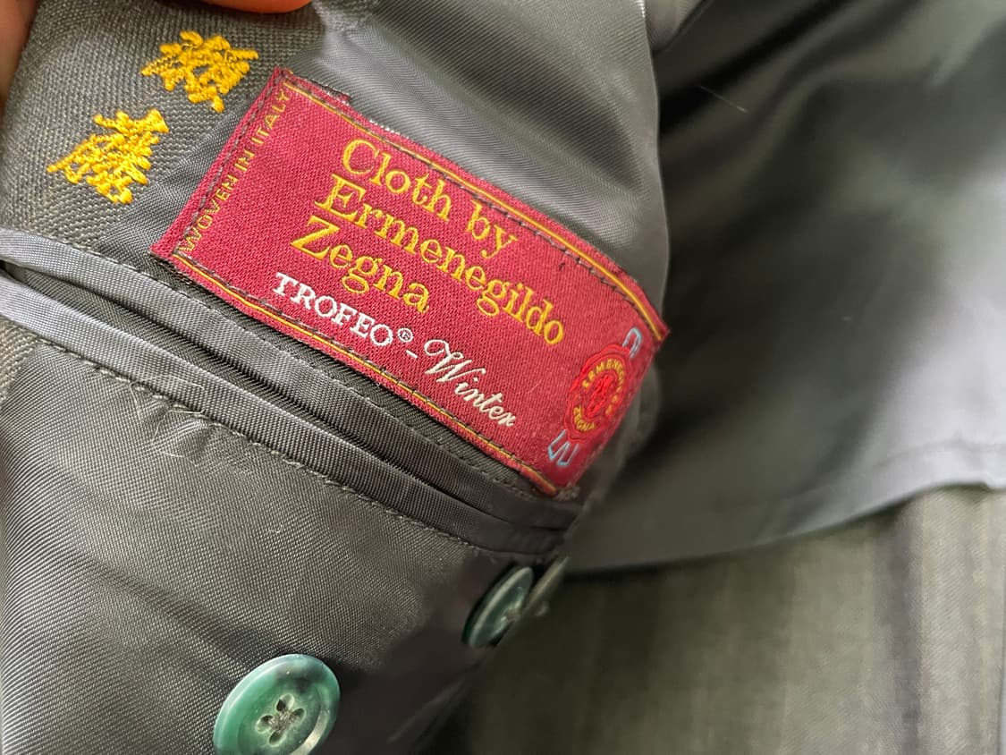 에르메네질도 제냐 그레이 블레이저  상품이미지4