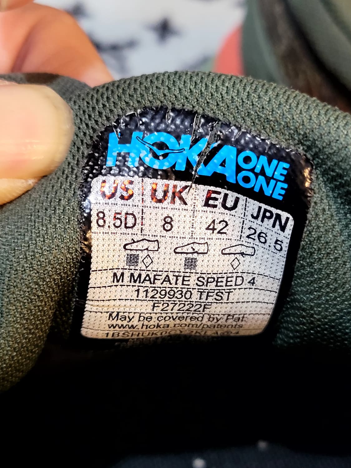 정품 호카오네오네 마파테스피드 4 상품이미지10