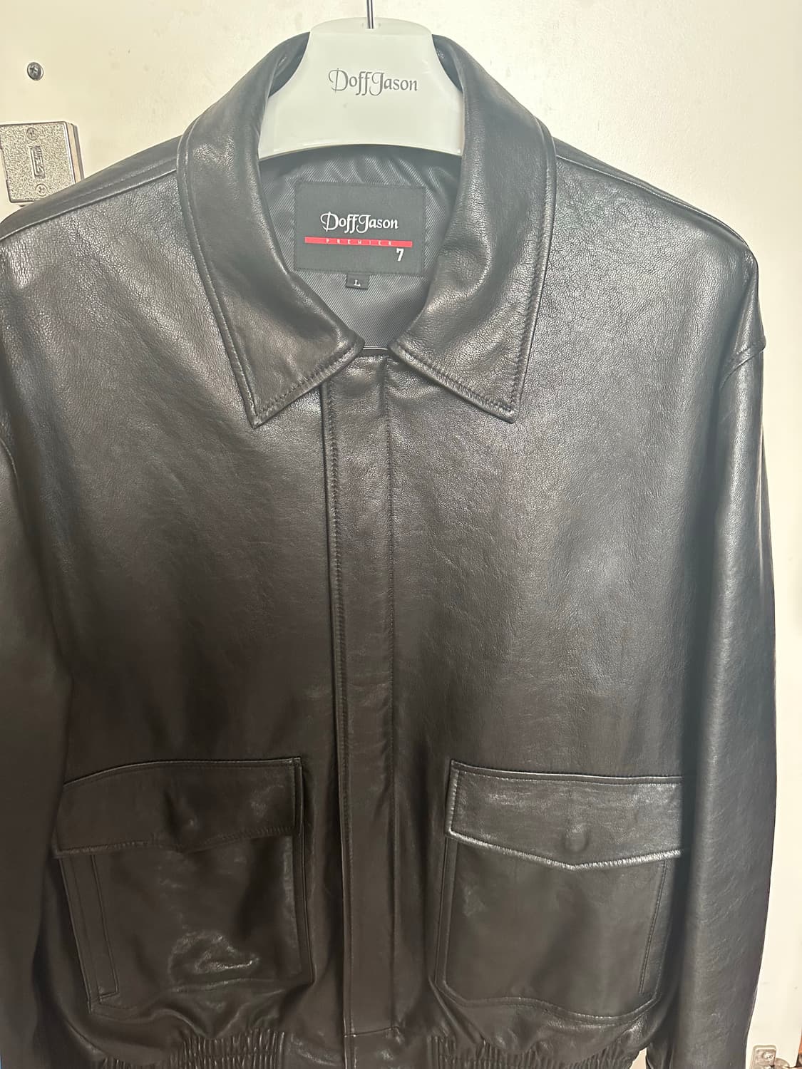 도프제이슨 프리미엄 베지터블 A-2 자켓 BLACK 상품이미지4