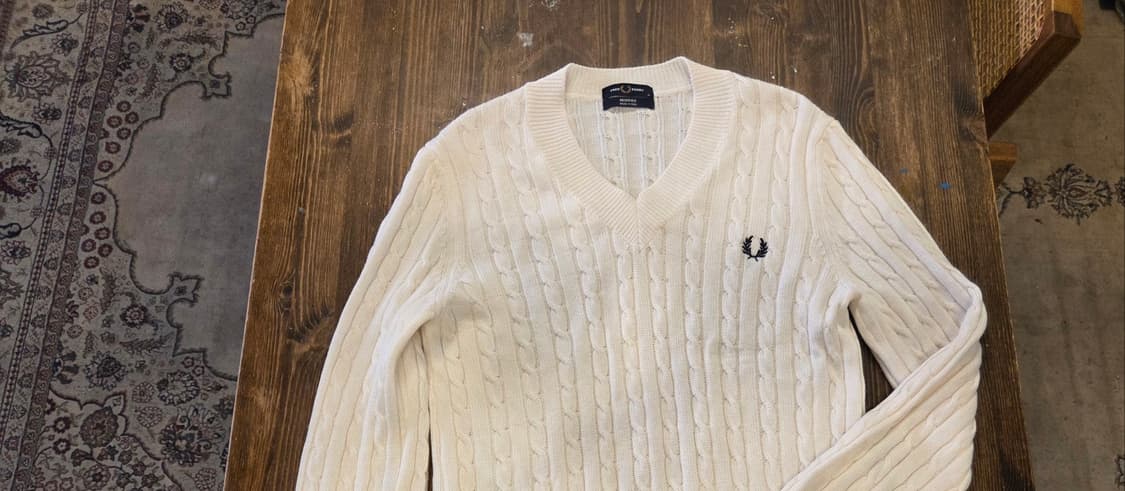 프레드 페리 케이블니트 상품이미지9