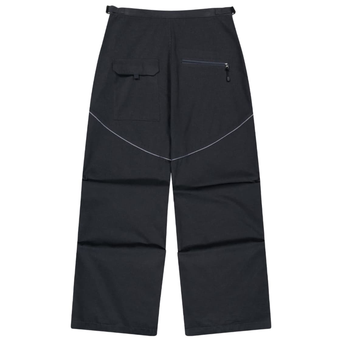 [2] 코이세이오 소프트 스트랩 라인 팬츠 네이비 상품이미지2