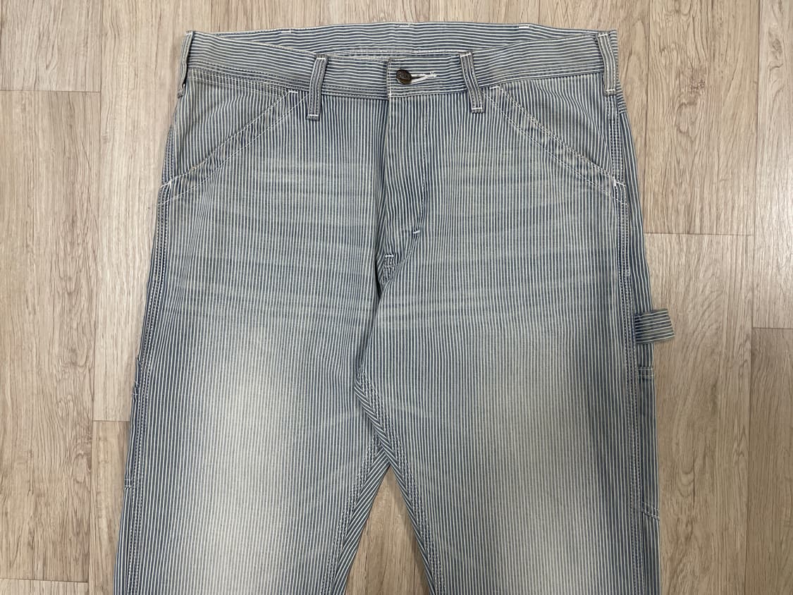 33) 80's 복각 KEY 재팬 페인터 히코리 데님팬츠 상품이미지4