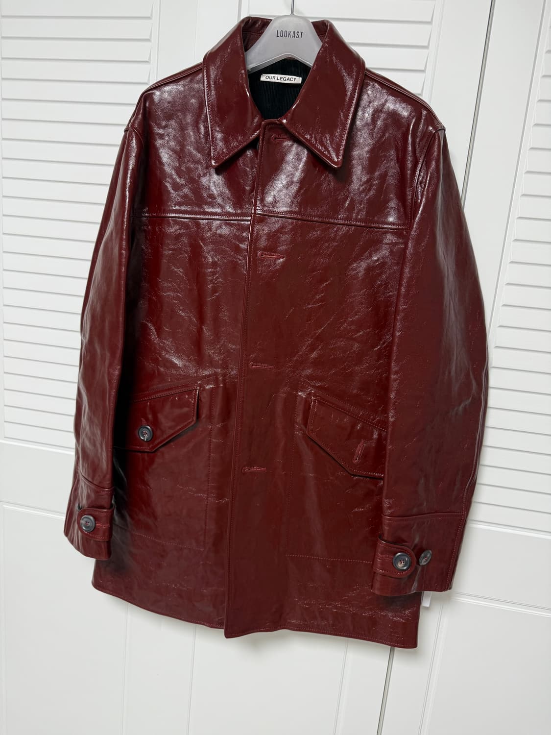 아워레가시 부타 레더 코트 상품이미지4