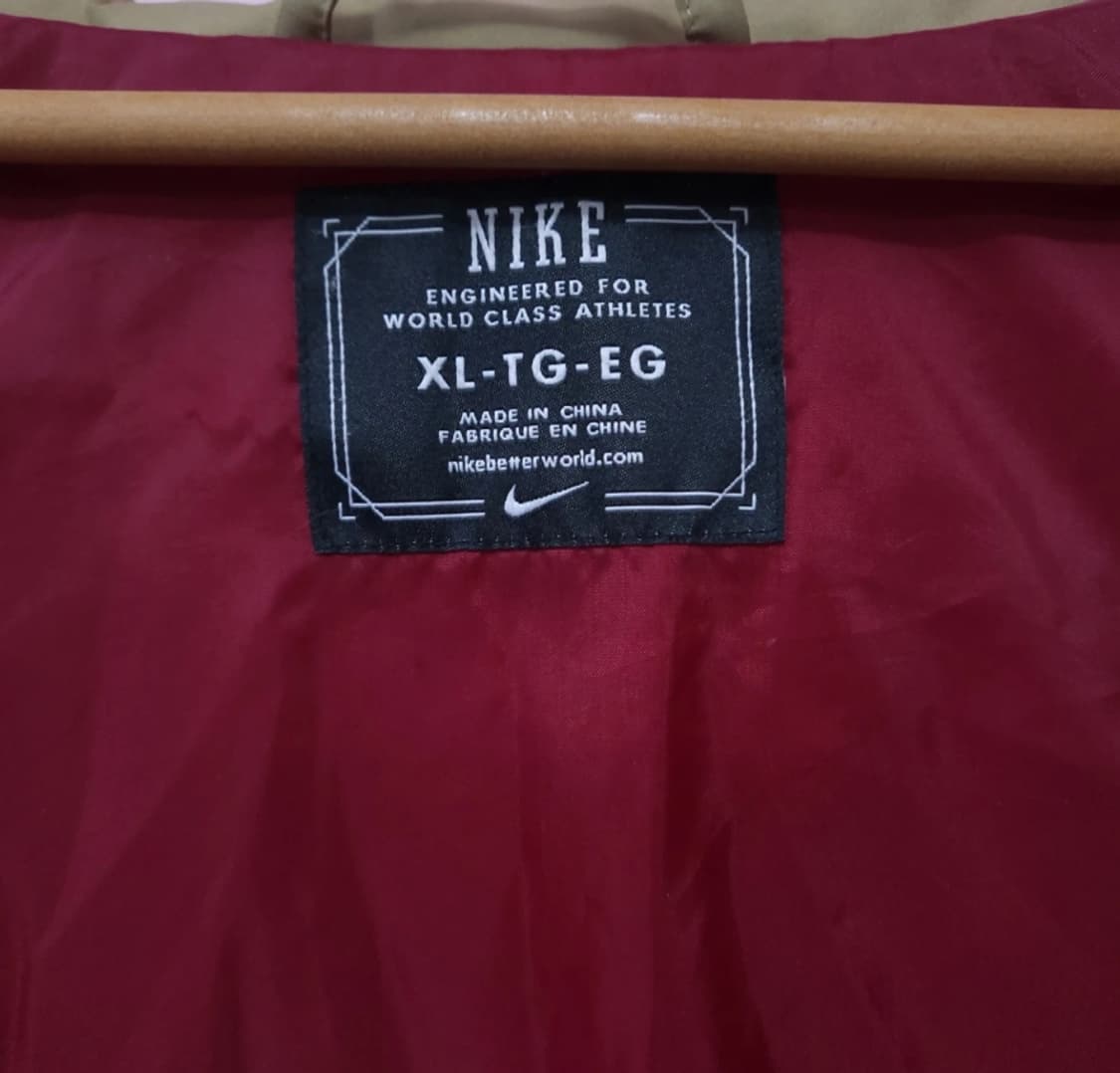 나이키 패딩 조끼 베이지/버건디 105 상품이미지7