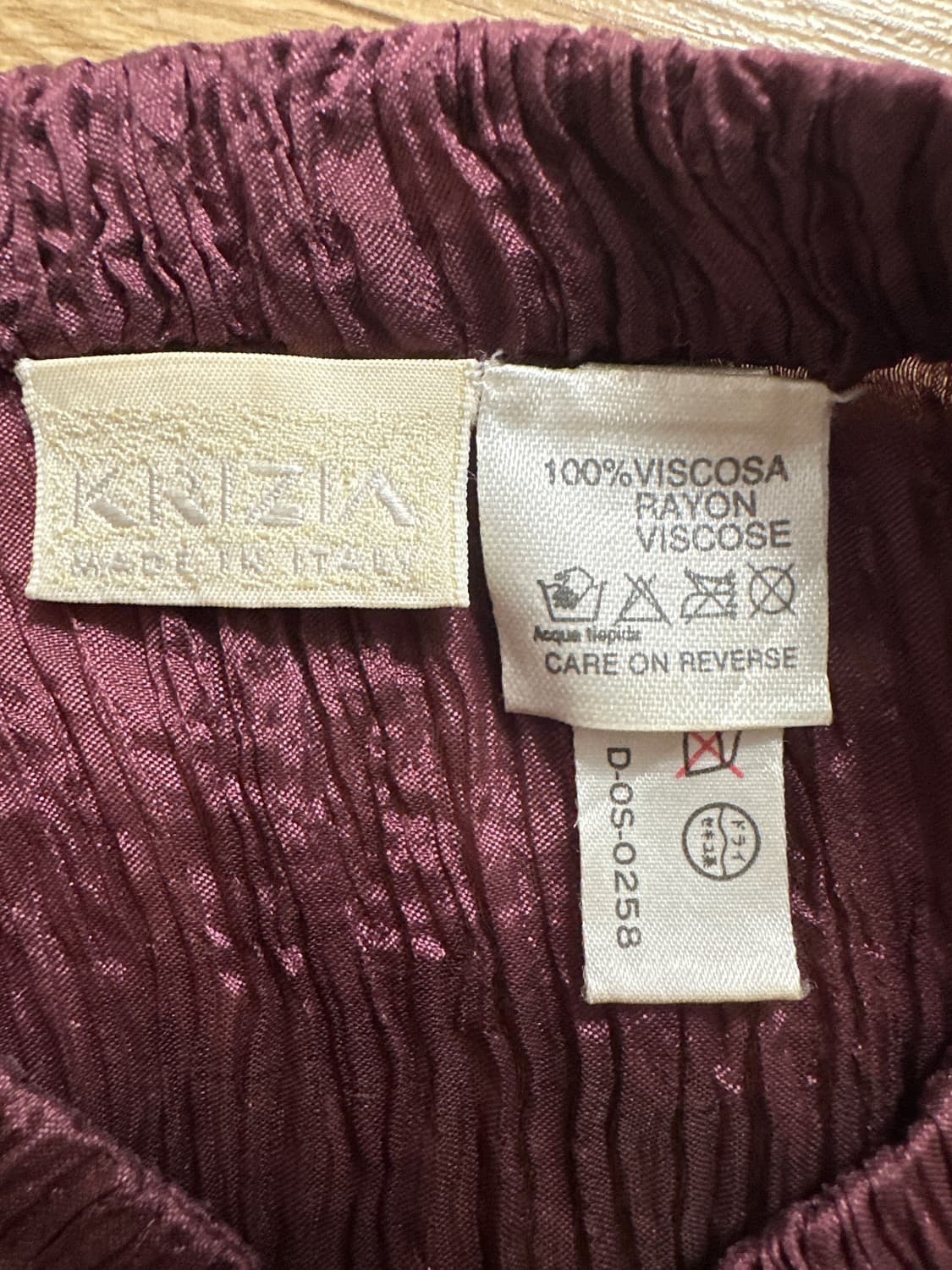 90's KRIZIA made in italy 상품이미지6