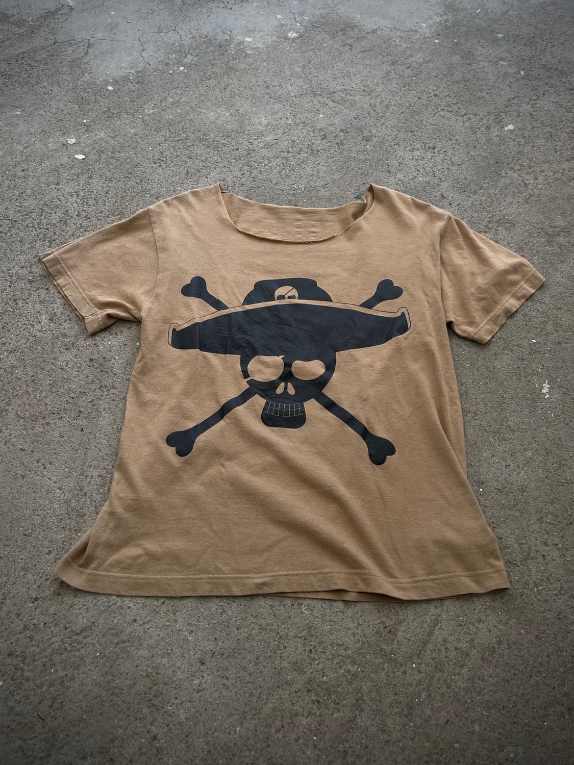 (Remake)u neck skull t 상품이미지1