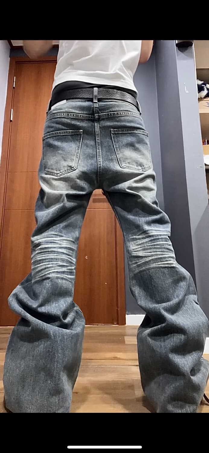 빈티지 플레어 불루 진 상품이미지5