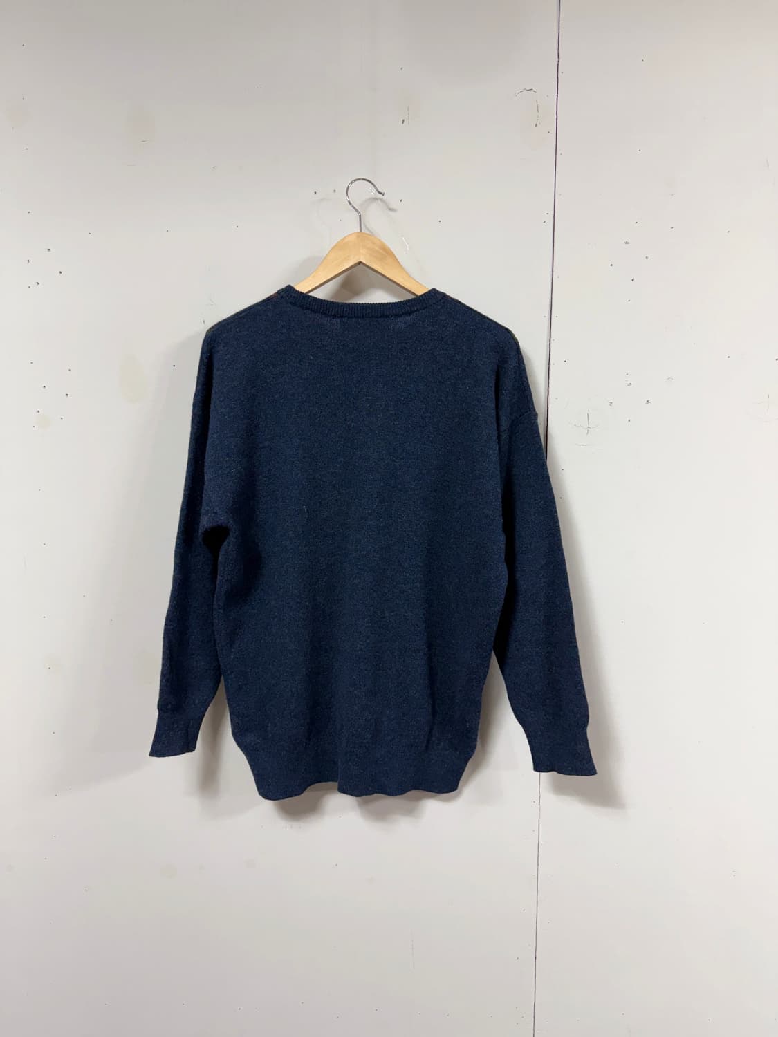 90s 버버리 아가일 니트 상품이미지2