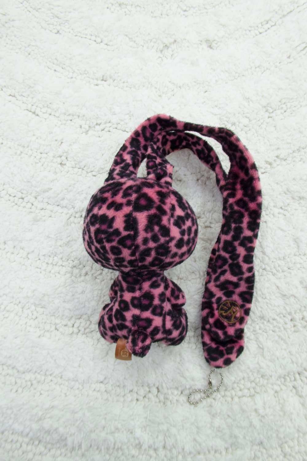 범용토끼 핑크 레오파드 키링 상품이미지5