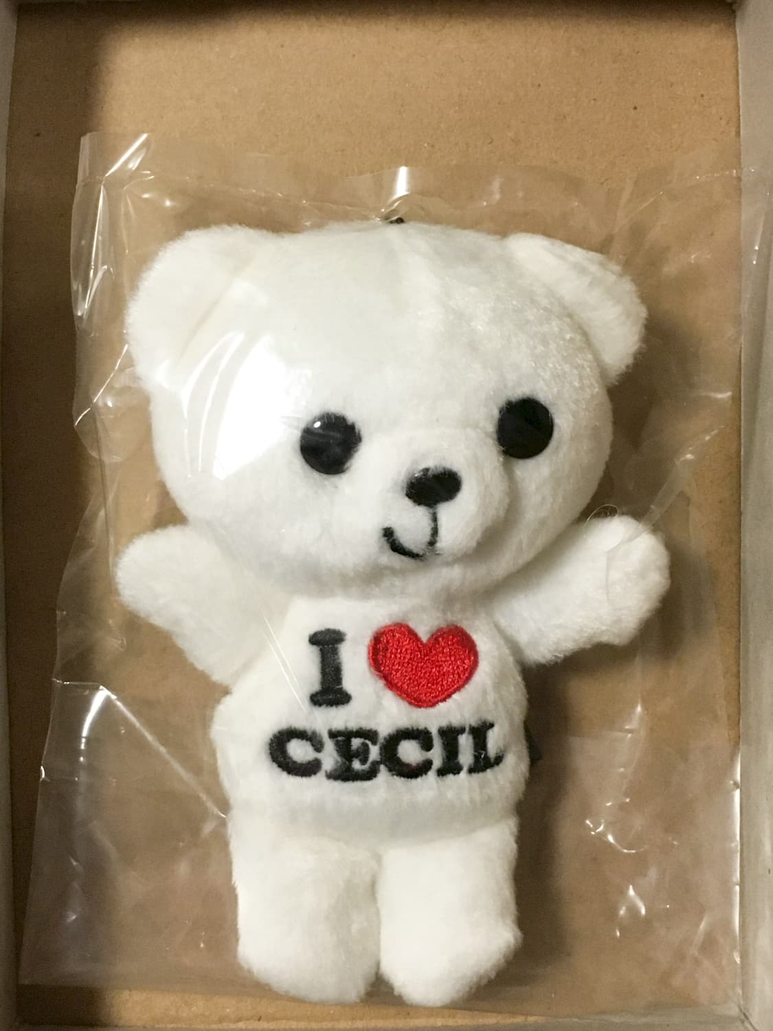 세실맥비 곰인형 키링 갸루 상품이미지1