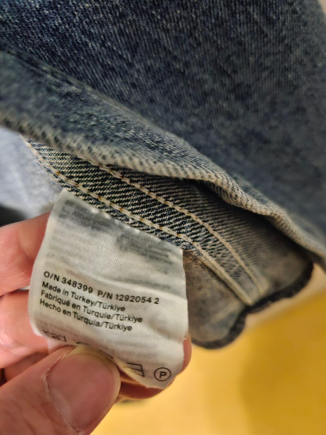 COS 빈티지워싱 데님셔츠 100사이즈 상품이미지6