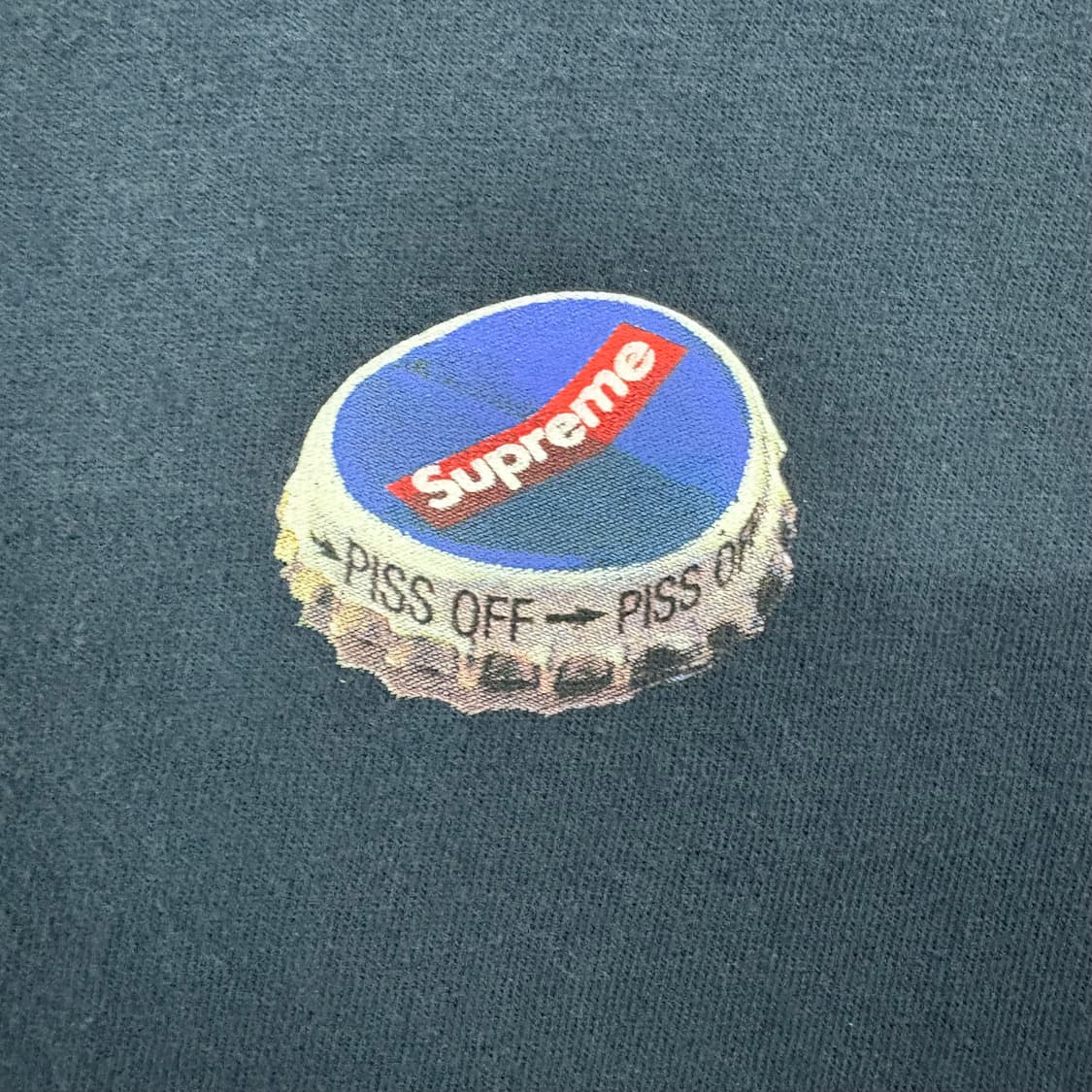 (100)슈프림병뚜껑반팔 상품이미지4