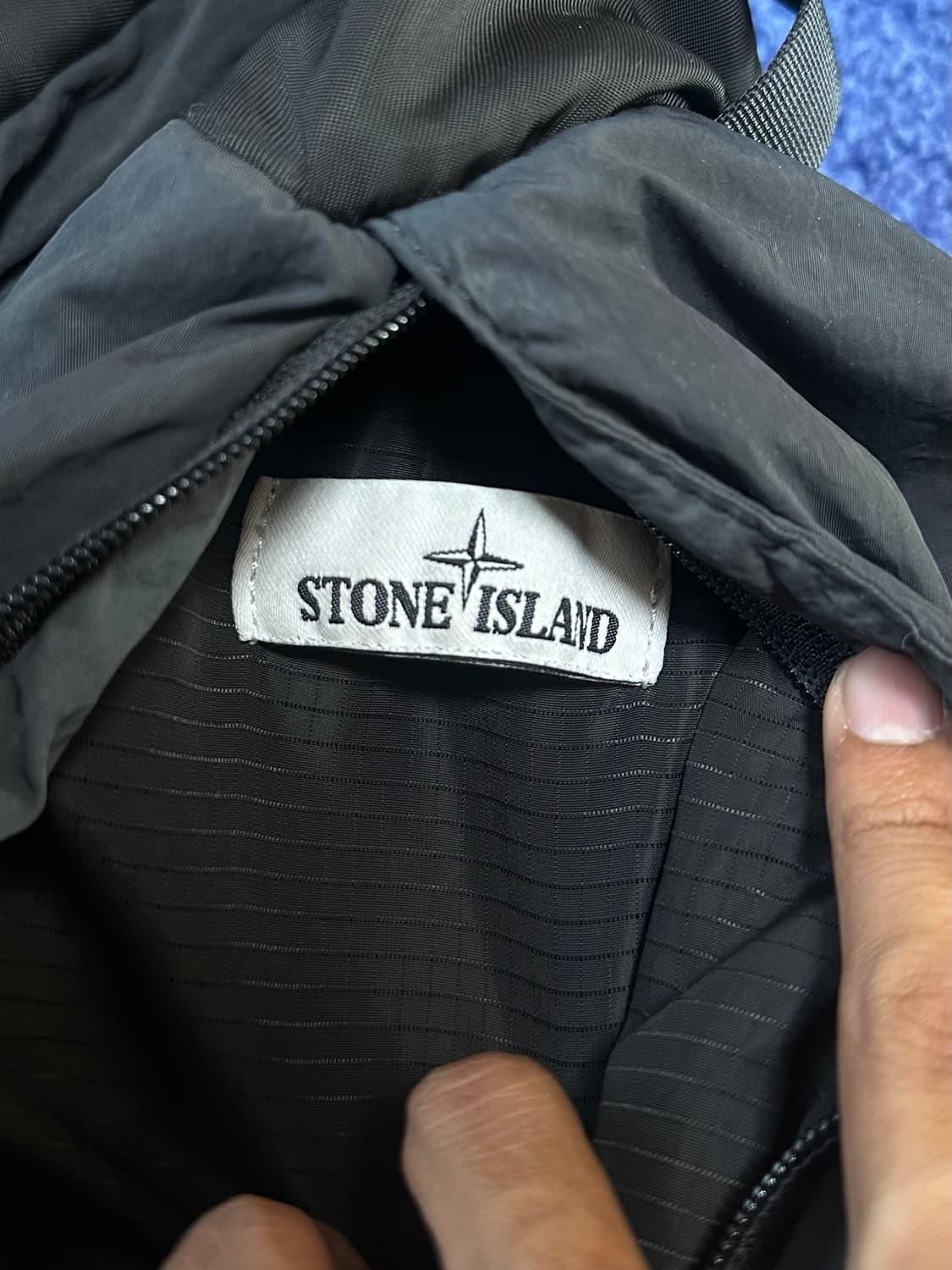 스톤아일랜드 백팩, 가방 블랙 상품이미지3