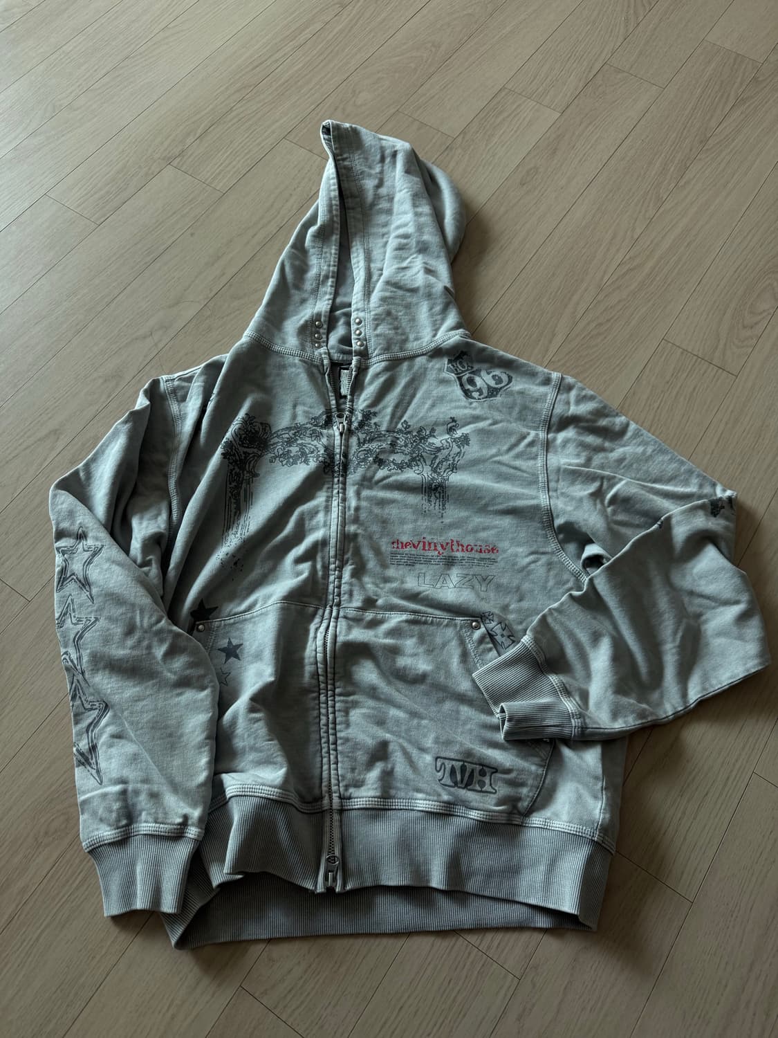 THEVINYLHOUSE 후드집업 상품이미지1