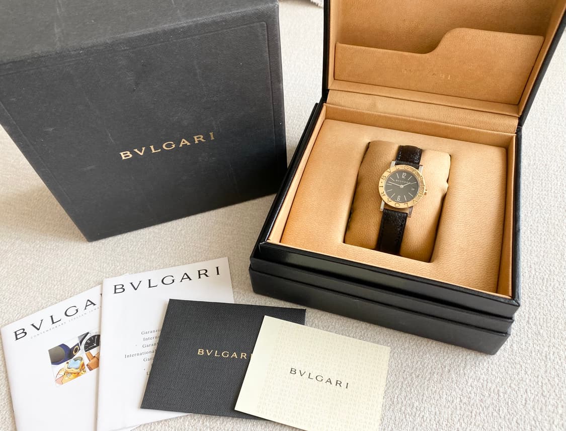 불가리 BB26SG 여성용 26mm 18K 콤비 쿼츠 상품이미지2