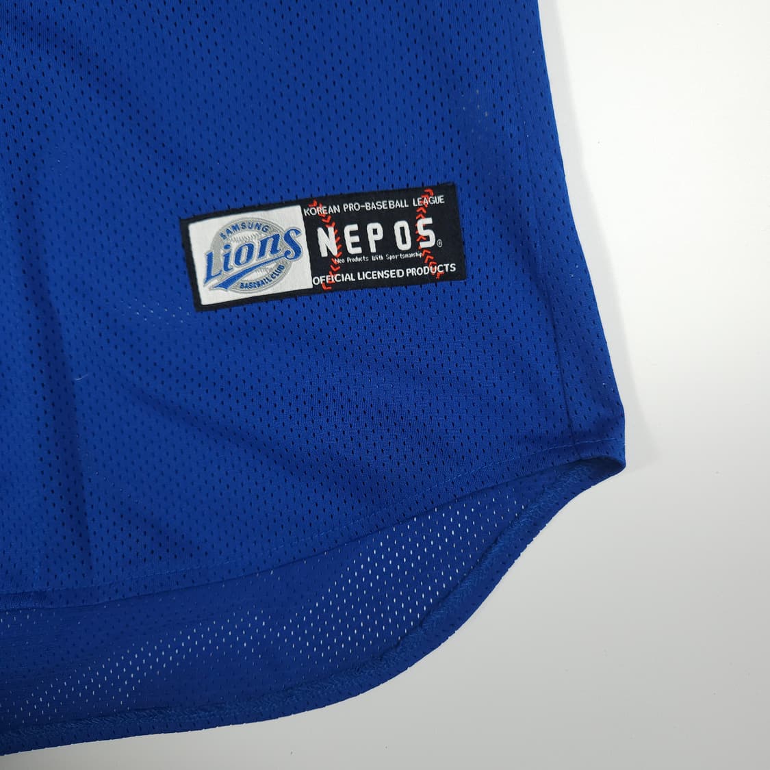 네포스 삼성라이온즈 야구 유니폼 노마킹 상품이미지4