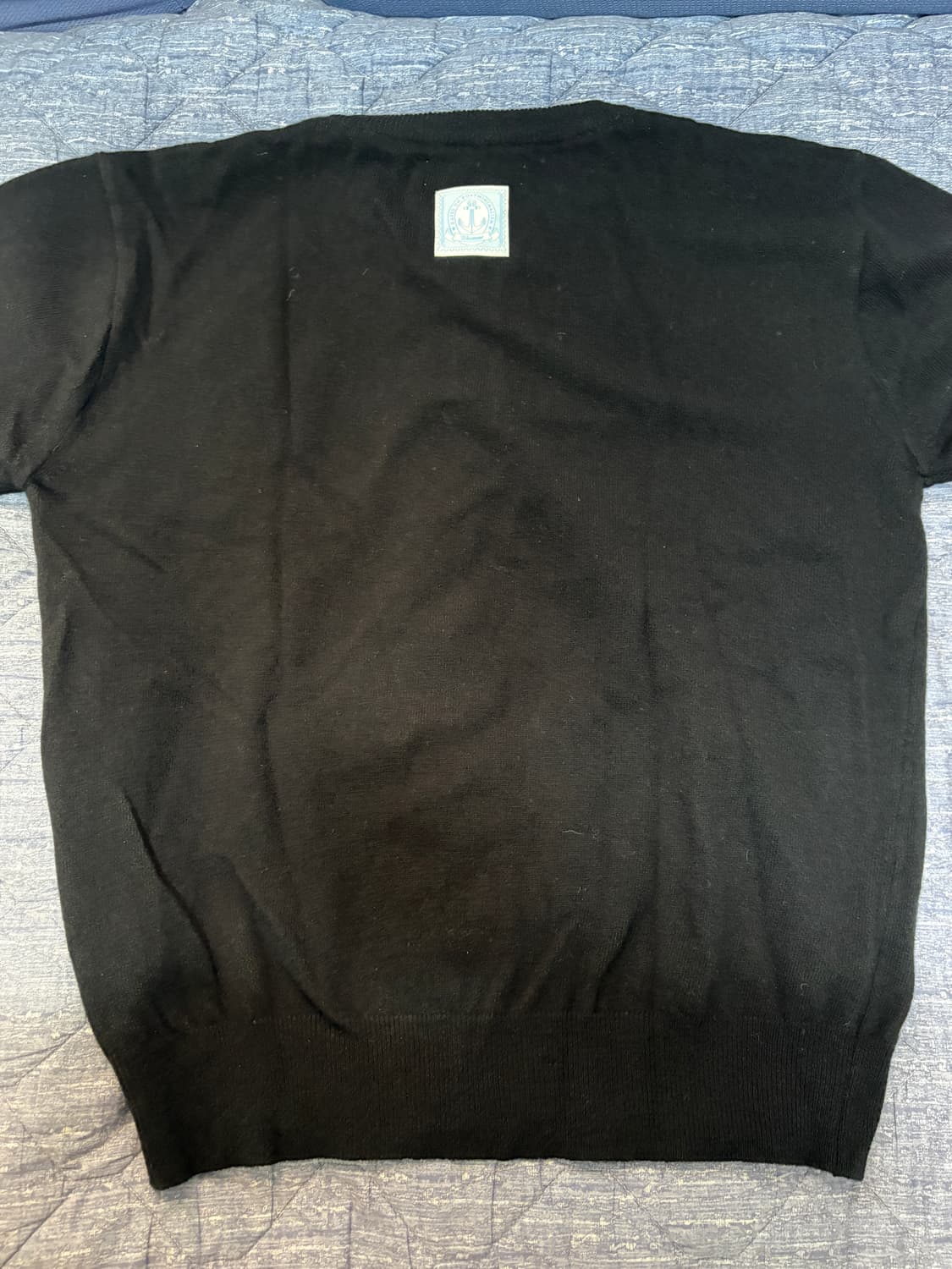 웨이비니스 헨리넥 니트 블랙 2 상품이미지3